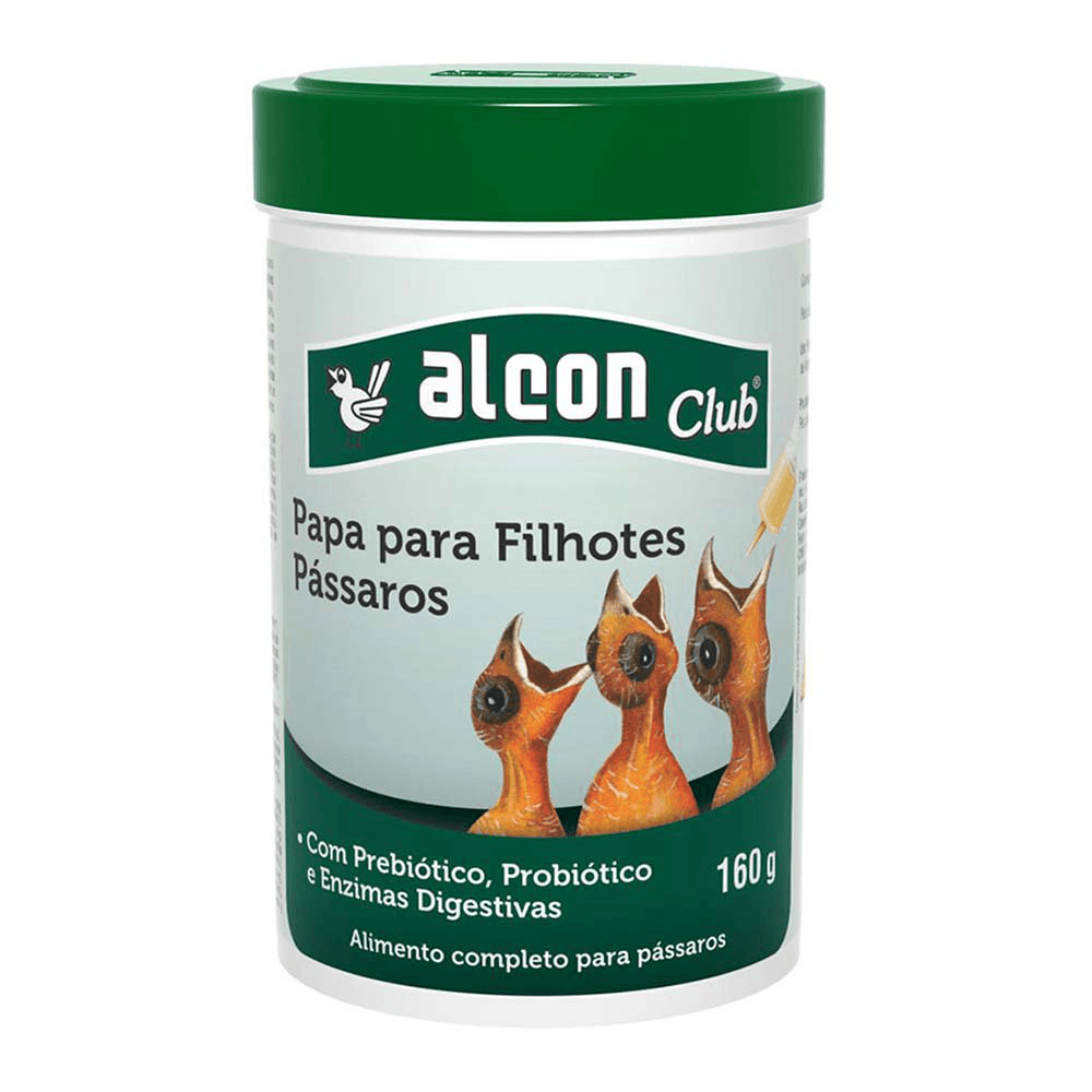 Embalagem do alimento Alcon Club Papa para filhotes de pássaros