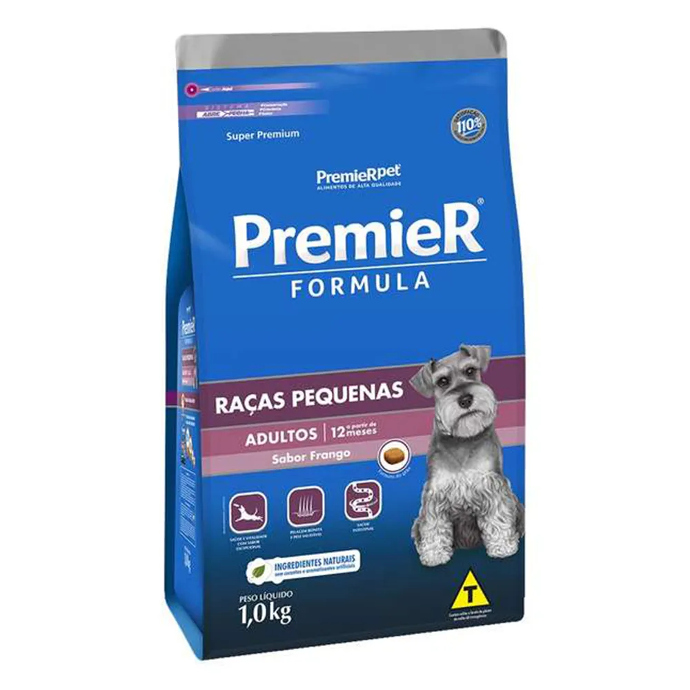 Embalagem da ração PremieR Fórmula para cães adultos
